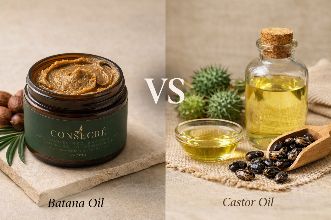 Batana Oil vs Castor Oil: Why Batana Oil Wins for Hair Growth