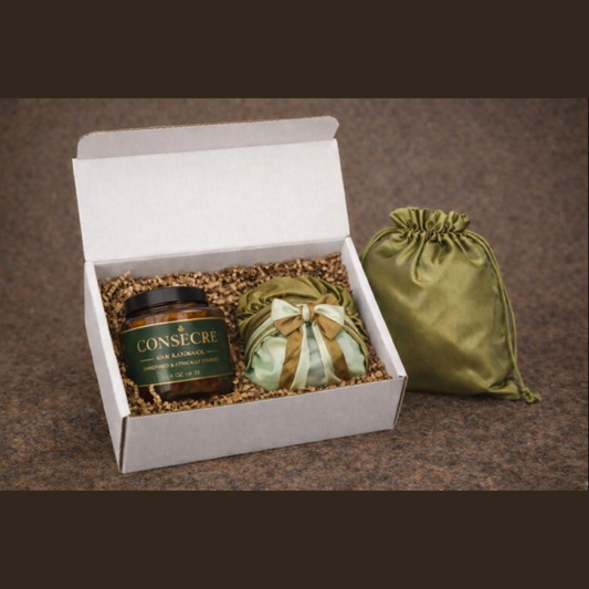 care duo batana oil and satin bonnet