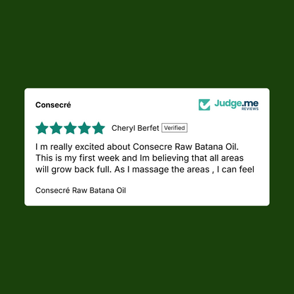 Consecré Raw Batana Oil